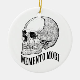 Adorno De Cerámica Memento mori
