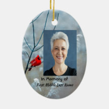 Memorial cristiano Keepsake Cardinal Red Bird