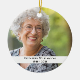 Adorno De Cerámica Memorial Eucalyptus Cardinal Photo Keepsake