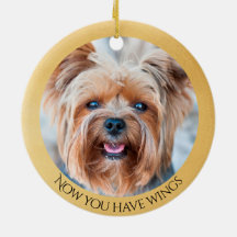 Memorial personalizado de Yorkie Angel