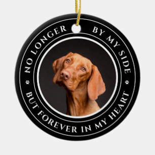 Adorno De Cerámica Memorial Personalizado para Perro con Foto Por Sie
