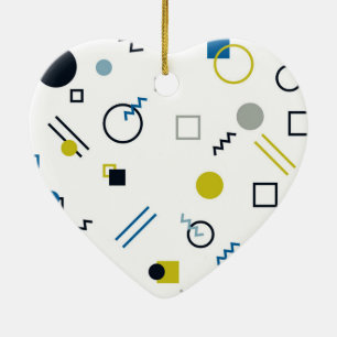 Adorno De Cerámica Memphis, arte geométrico moderno, moderno y modern