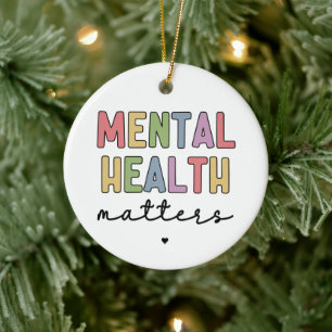 Adorno De Cerámica Mental Health Matters   Mental Health Awareness