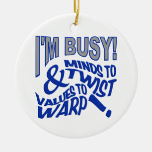 Adorno De Cerámica Mentes a torsión