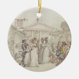 Adorno De Cerámica Mercado del jardín de Covent, c.1795-1810 (pluma y