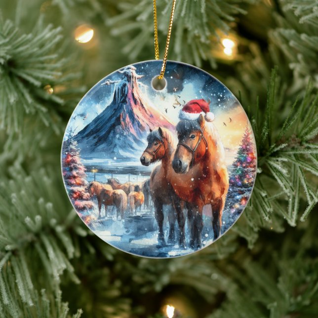 Adorno De Cerámica Merry Christmas - 11 (Árbol)