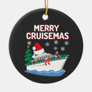 Adorno De Cerámica Merry Cruisemas
