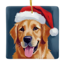 Merry Golden Retriever | Navidades de perros de Sa