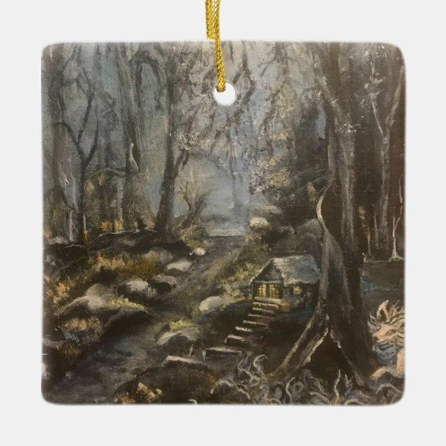 Adorno De Cerámica Merry in the Moss (Anverso)