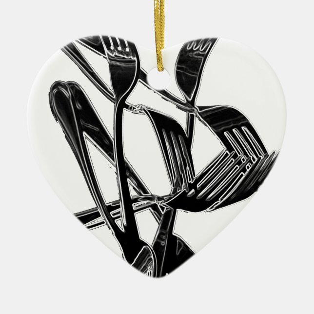 Adorno De Cerámica Metálico (Frente)