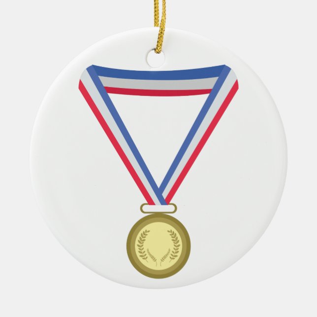 Adorno De Cerámica Metalizado de oro (Frente)