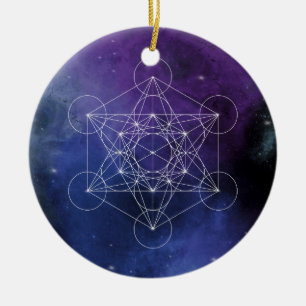 Adorno De Cerámica Metatrón, chakra, zen, geometría sagrada, geometrí