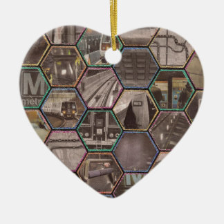 Adorno De Cerámica Metro de DC