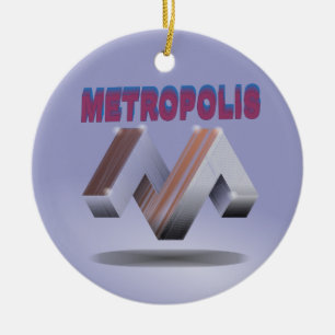 Adorno De Cerámica metrópolis