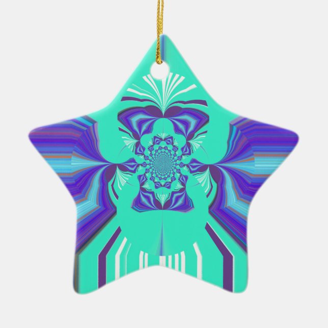 Adorno De Cerámica Mezcla de Hakuna Matata Purple (Frente)