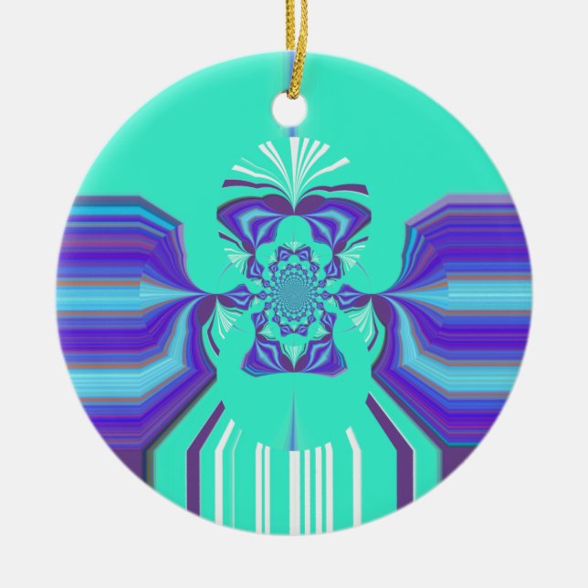 Adorno De Cerámica Mezcla de Hakuna Matata Purple (Frente)