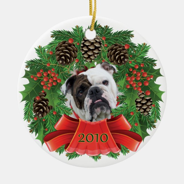 Adorno De Cerámica _MG_5730aChristmasWreath (Frente)