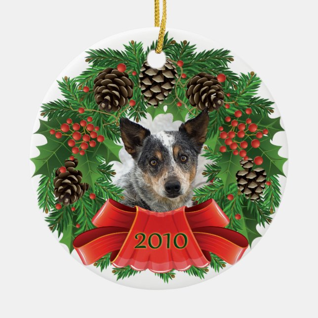 Adorno De Cerámica _MG_5740aChristmasWreath (Frente)