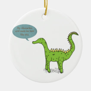 Adorno De Cerámica mi ácido ribonucleico hizo que parece esto