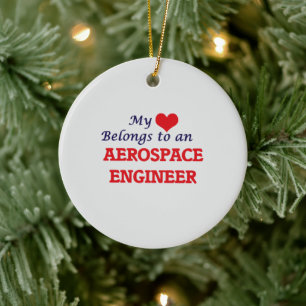 ADORNO DE CERÁMICA MI AMOR PERTENECE A UN MOTOR AEROSPACIAL
