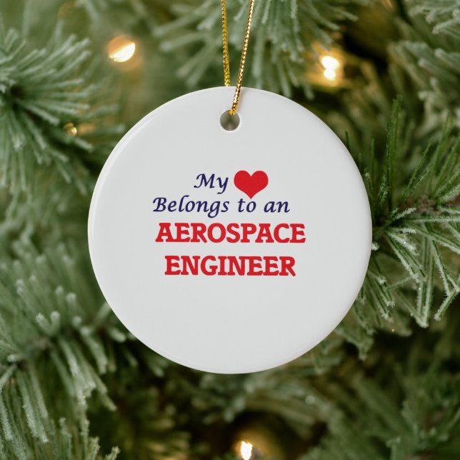 ADORNO DE CERÁMICA MI AMOR PERTENECE A UN MOTOR AEROSPACIAL (Árbol)
