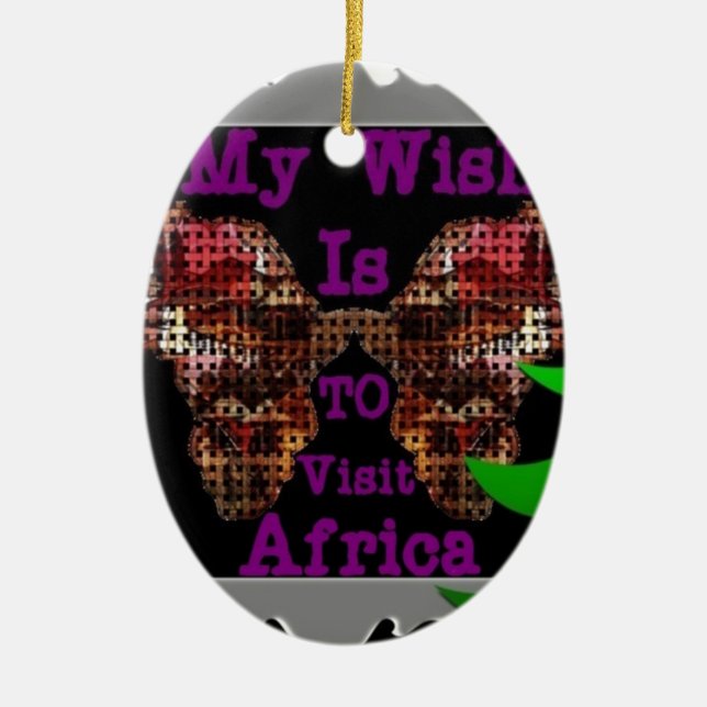 Adorno De Cerámica Mi deseo (Frente)