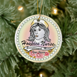 Adorno De Cerámica Mi enfermera de hospicio