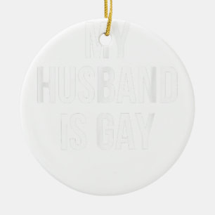 Adorno De Cerámica Mi marido es gay