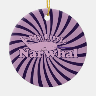 Adorno De Cerámica Mi pequeño narval