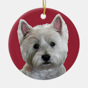 ADORNO DE CERÁMICA MI WESTIE PERFECTO