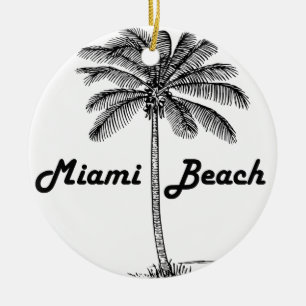 Adorno De Cerámica Miami Beach