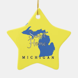 Adorno De Cerámica Michigan casero dulce