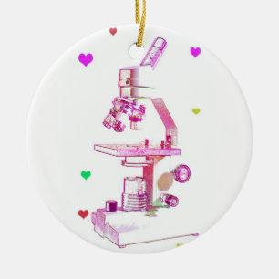 Adorno De Cerámica Microscopio para los chicas