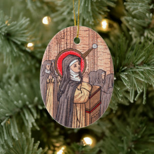 Adorno De Cerámica Milagro de Bl. Imelda Lambertini (VVP 010)