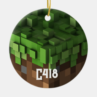 Adorno De Cerámica Minecraft C418