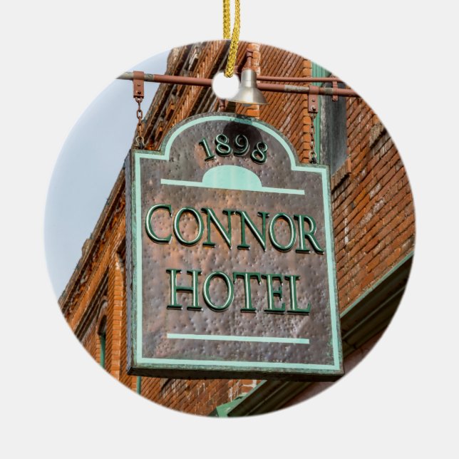 Adorno De Cerámica Minería de cobre, Jerome, Arizona (Frente)