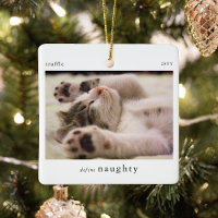 Minimal Define Naughty Mascota Photo Keepsake