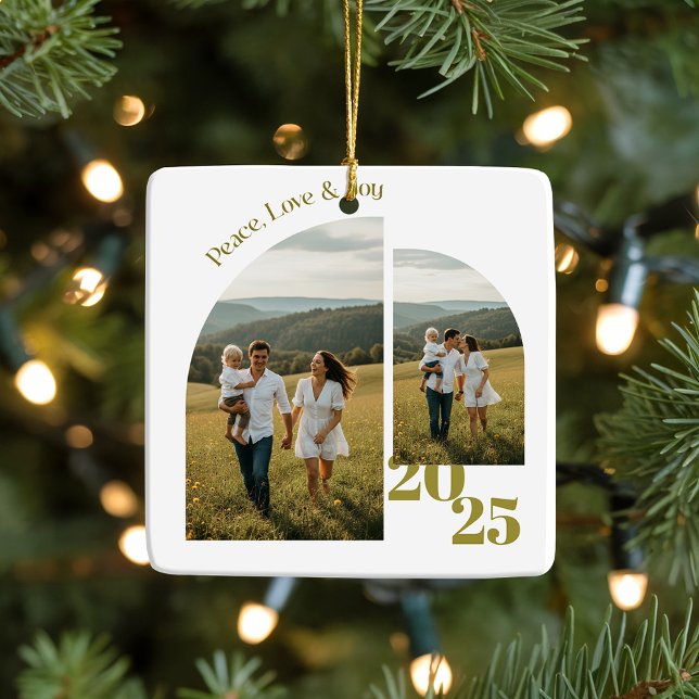 Adorno De Cerámica Minimal Double Sided Arch Two Photo  (Subido por el creador)