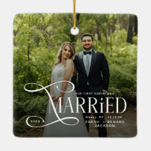Minimal Primera Navidad Casados Parejas 2 Fotos