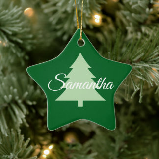 Adorno De Cerámica Minimalist Christmas ornament 