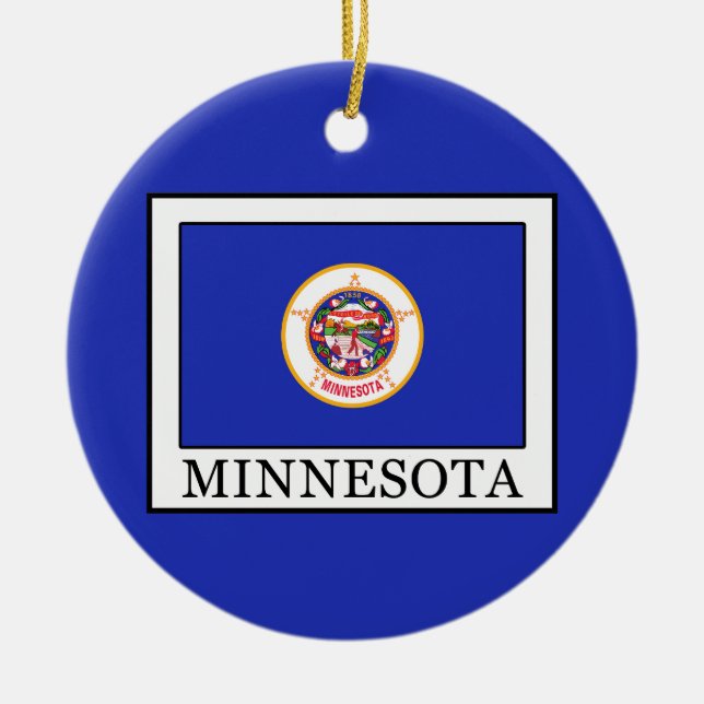 Adorno De Cerámica Minnesota (Frente)
