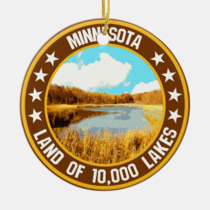 Adorno De Cerámica Minnesota