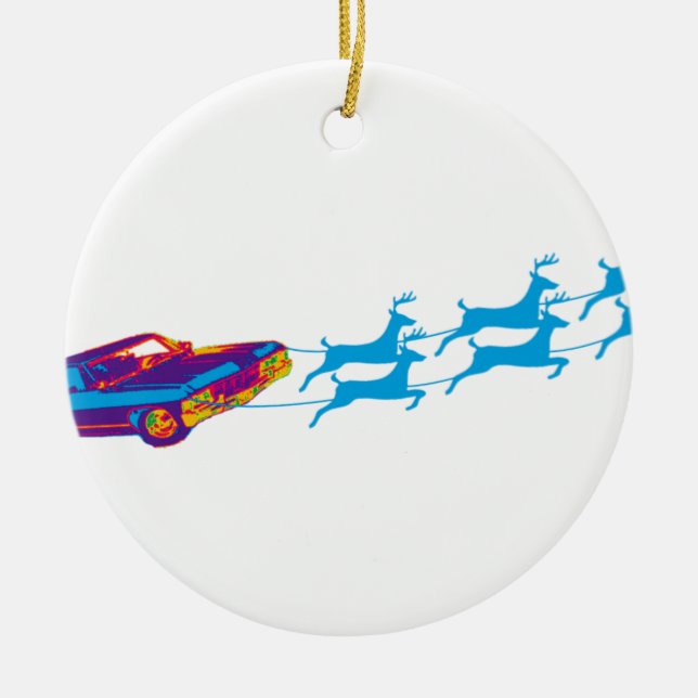 Adorno De Cerámica Mismo navidad de Supernaturnal (Frente)