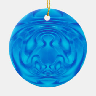 Adorno De Cerámica Misterio azul