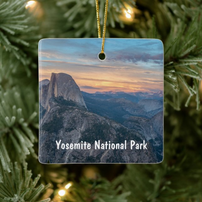 Adorno De Cerámica Mitad hogar del Parque Nacional Yosemite (Árbol)