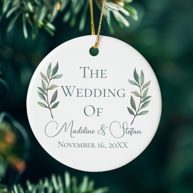 Adorno De Cerámica Moda Boda botánico Navidades de fotografía de pare (Subido por el creador)