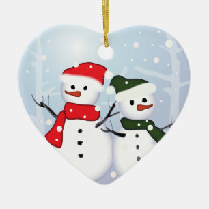 Adorno De Cerámica moda festiva navidad perenne