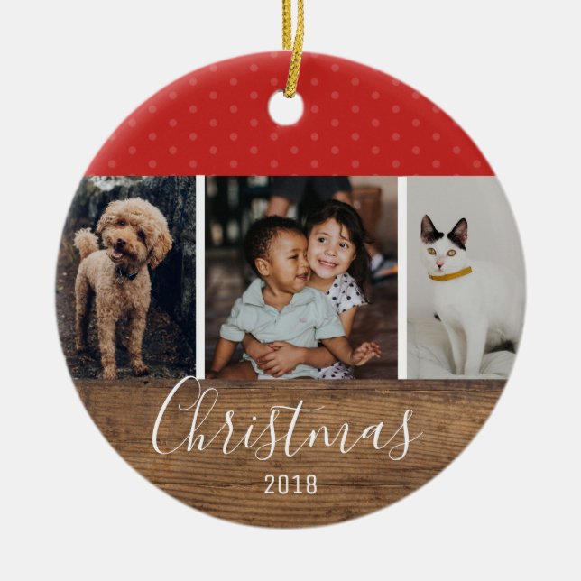 Adorno De Cerámica Moda rusa moderna multifotografía (Frente)