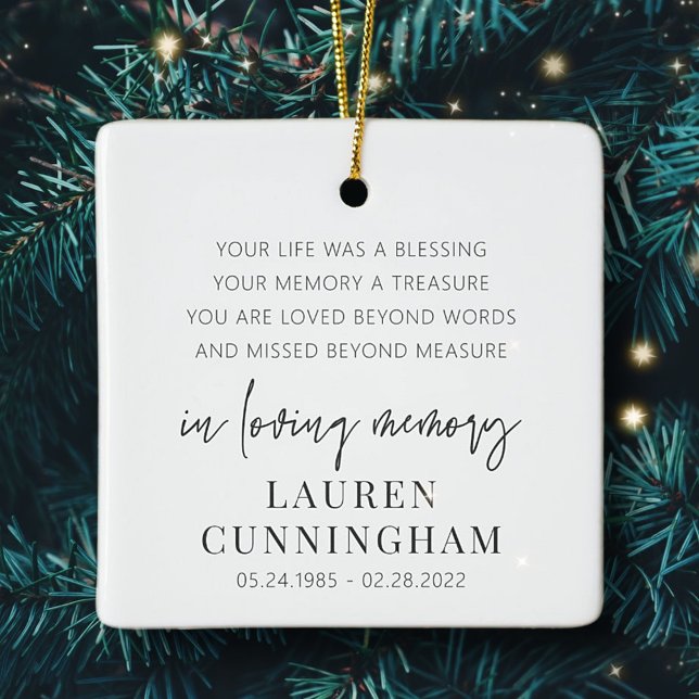 Adorno De Cerámica Moda sencilla y elegante en memoria (Subido por el creador)