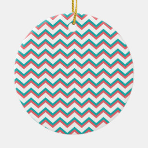 Adorno De Cerámica Modelo de Chevron del sudoeste